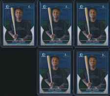 Lot (5) ANTONY PEGUERO 1st 2023 Bowman Chrome Prospects MARLINS Rookie Card RC