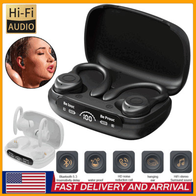 Wireless Headphones TWS Bluetooth 5.0 Earphones Earbuds For iPhone Android 2024！