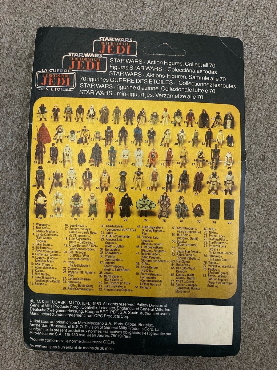 Kenner 1983 Star Wars Tri Logo Return of the Jedi Anakin