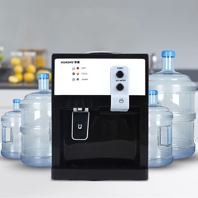 Wasser Kühler Heiß/Kalt Wasserkühler Spender Freistehend für Haus oder Büro Weiß