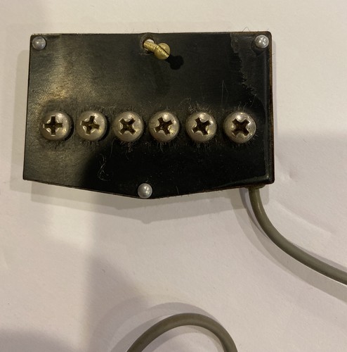 IDEAL PASSIVE BOUZOUKI HISTORICAL PICK UP (BLACK) RARE Fits 8 Or 6 String