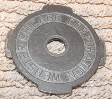 Vintage Webster Chicago Corportation 45 RPM 7-Inch Metal Insert Record Adapter