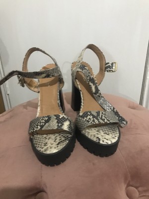 carvela snakeskin sandals
