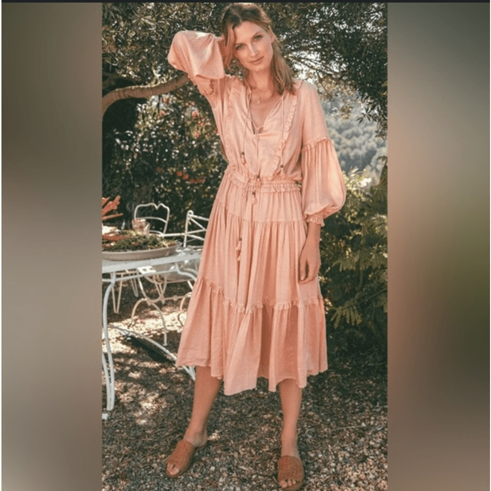 Spell & The Gypsy Collective Soiree Clementine Dress Maxi Midi Small eBay