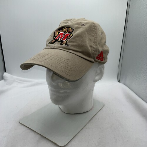 Adidas Maryland Terrapins Terps Baseball Mütze Cap Beige Strapback
