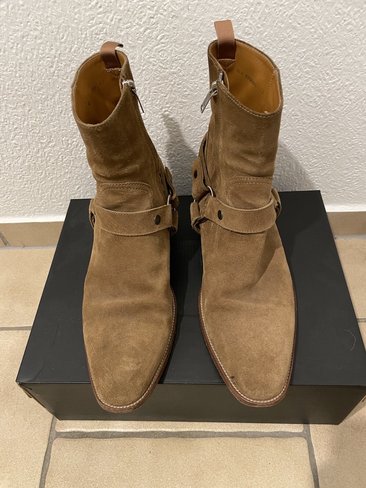 Stivali Saint Laurent Wyatt taglia 43 uomo