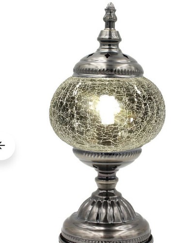 Turkish Handmade, Mosaic, Mediterranean, Moroccan Table Lamp - Picture 2 of 6