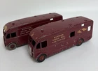 Vintage Dinky Supertoys Horse Box 981 Bundle Of 2 Unboxed Play Worn Missing Door