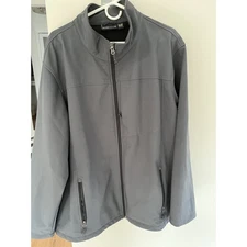 Swiss Tech Mens 2XL (50-52) Rain Resistant Soft Shell Jacket Utility Workwear