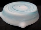 Vintage 'End Of Day' Pastel Blue Slag Glass 'Eagle Fry Pan / Spoon Holder'  1973 — photo 6