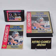 Tecmo Super Bowl (Sega Genesis) CIB COMPLETE