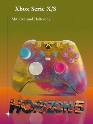 Xbox Series X Controller   Forza Horizon 5 Edition inkl. passendem Ständer U Ovp