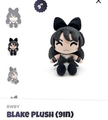 Youtooz * RWBY Collection * Blake * 9” Plush * In Hand * NEW