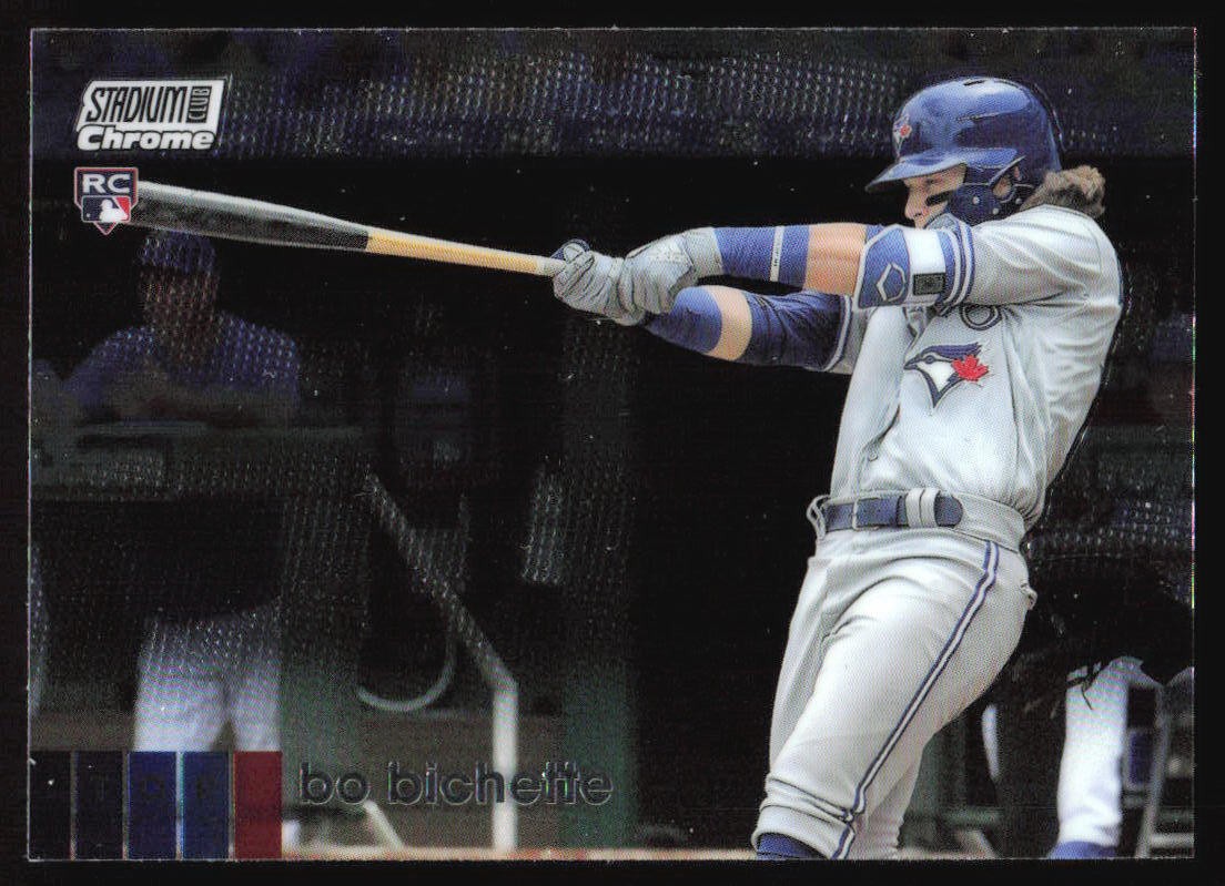 2020 Topps Stadium Club Chrome Bo Bichette #112 Rookie Card Toronto Blue Jays
