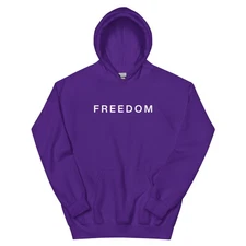 Freedom Hooded Sweatshirt Multiple Colors