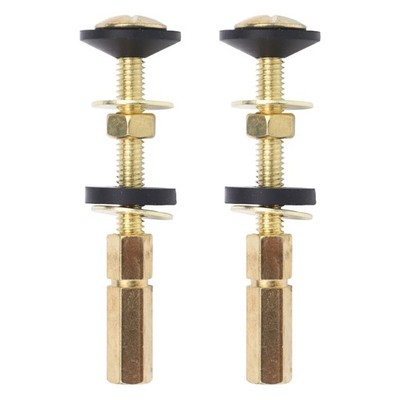 Toilet Cistern and Pan Fixing Kit with Sealing Bolts for Secure Installation