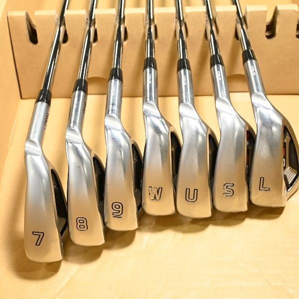 Ping G410 Iron Set 7-W,U,Sw,LW 7pc Flex Stiff N.S.PRO ZELOS 8
