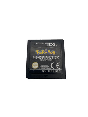 Pokémon: Schwarze Edition Nintendo DS 2011 Modul Original Deutsch Game Spiel