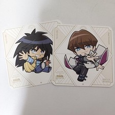 Collaboration Cafe BLANC Strong Enemy Edition Coaster Seto Kaiba Mokuba
