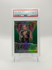2022 Prizm WWE Rhea Ripley Fearless Green Prizm PSA 10 GEM MT Australia #6 SP
