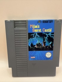Milon's Secret Castle NES Nintendo Entertainment System Game Cartridge