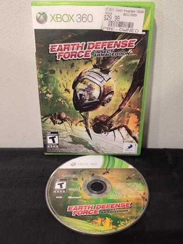 Earth Defense Force: Insect Armageddon Xbox 360, 2011 No Manual