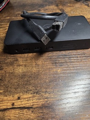 Dell D3100 036M9K USB 3.0 Docking Station  (B4443) NO AC adaptor