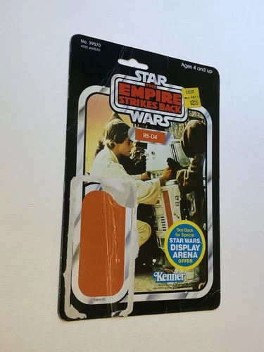 CARDBACK ONLY Vintage Star Wars R5-D4 45 BACK DISPLAY ARENA OFFER STICKER