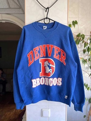 Denver team Bronco sweatshirt, Vintage 1994, Crewneck Big Logo lot