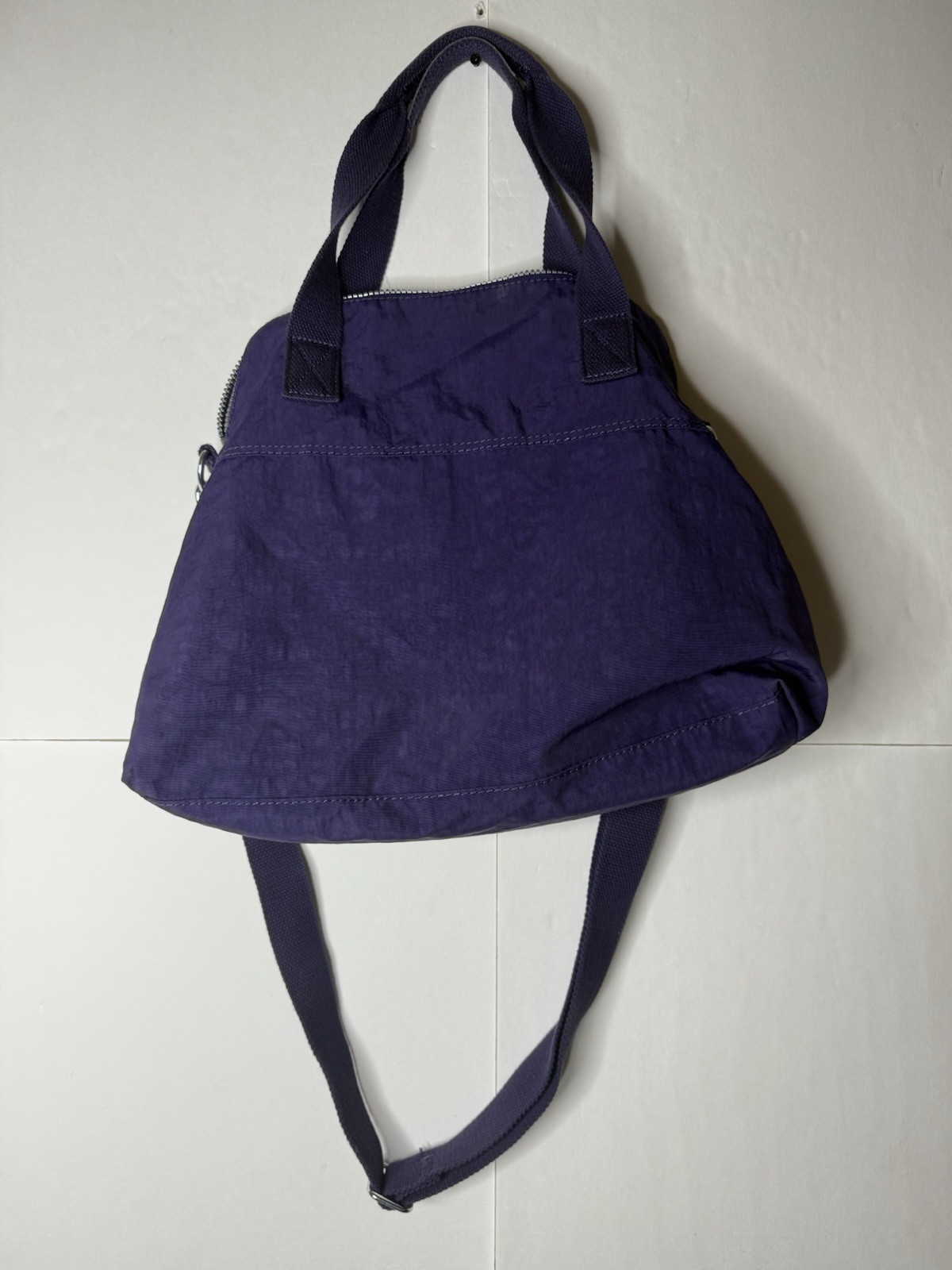 Kipling Pahneiro Purple Pattern Distressed Purse … - image 4