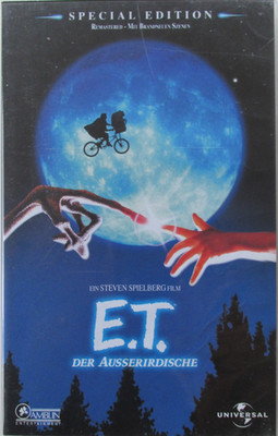 E.T. - Der Außerirdische - Universal - Drew Barrymore  - VHS - Kassette