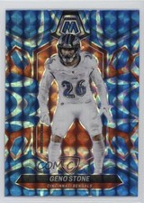 2024 Panini Mosaic Reactive Blue Mosaic Prizm Geno Stone #49 18em