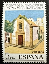 1978 Spain 5 PTA Stamp Las Palmas de Gran Canaria 500th Anniversary MNH