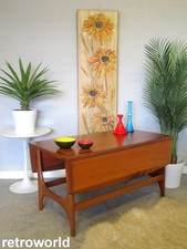 MCM Vintage Retro 60s 70s STONEHILL STATESROOM Teak Drop Leaf Coffee Table