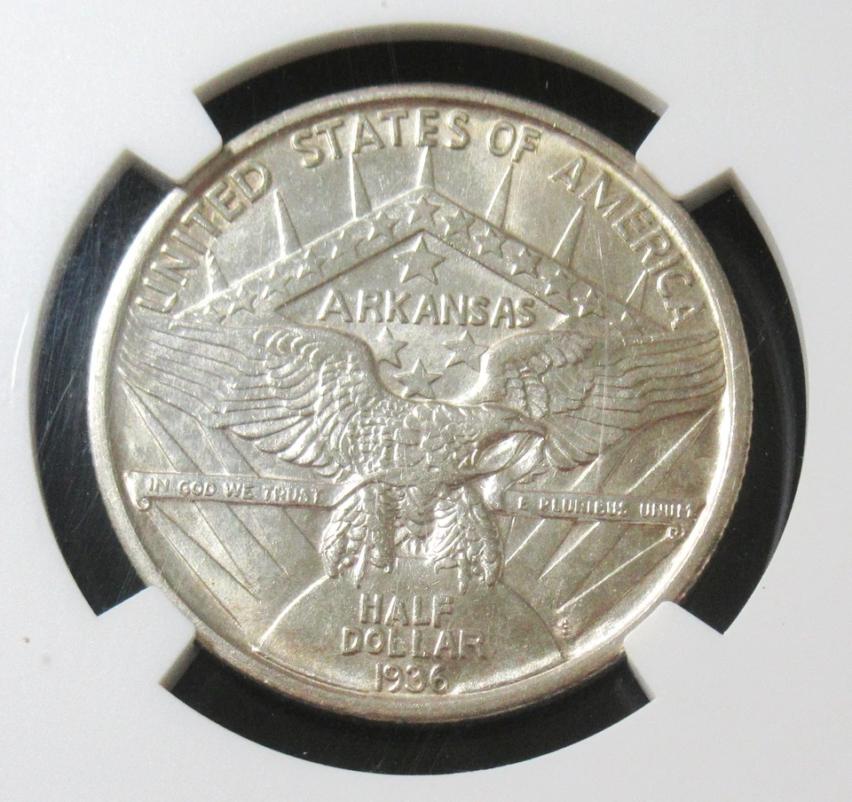 1935-S 50C Arkansas MS65 NGC Mintage 5,506 - Image 2 of 4