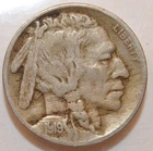 1919  Buffalo Nickel