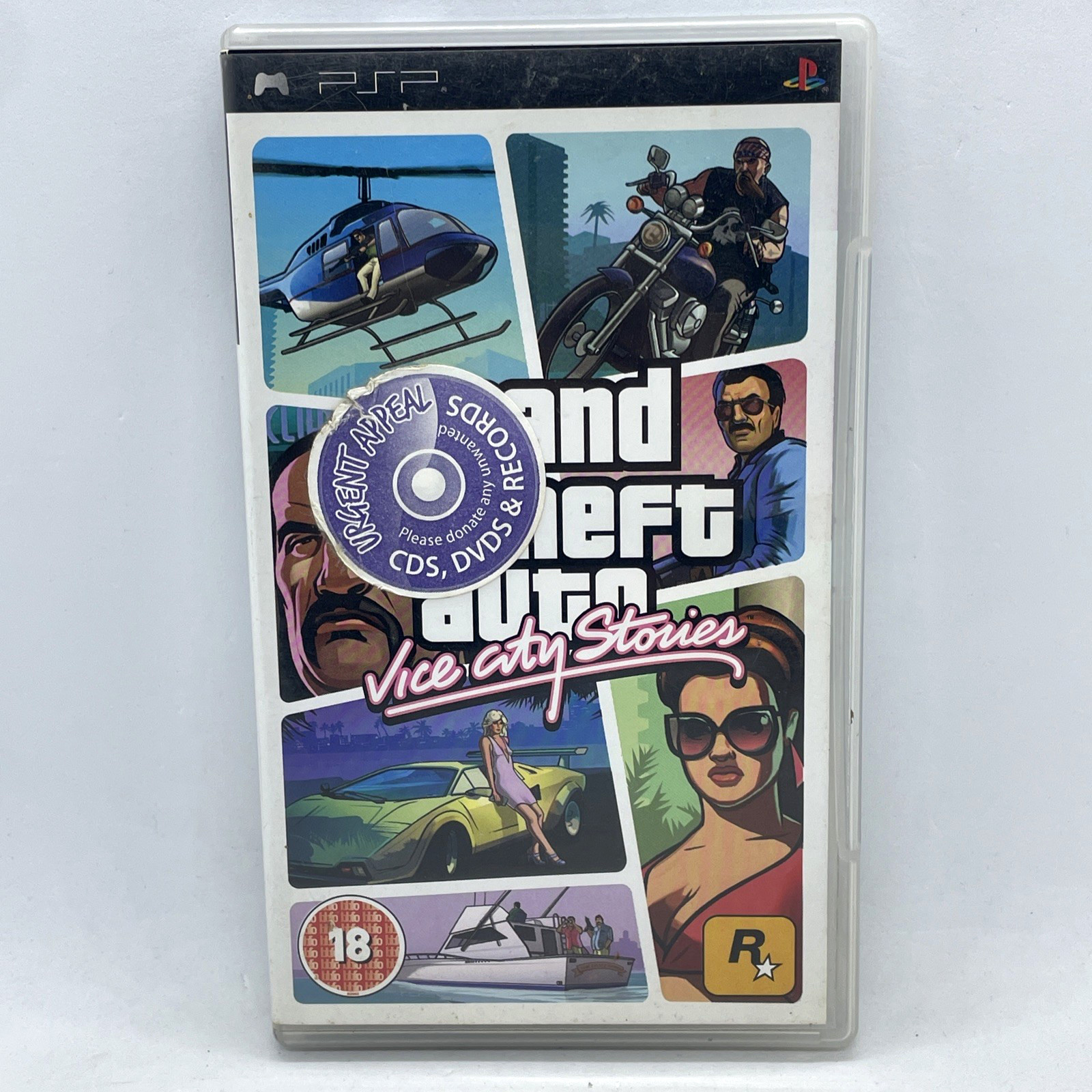 GTA Vice City Stories PSP Game Grand Theft Auto No Manual