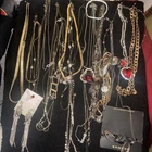 vintage costume jewelry large lot all wearable