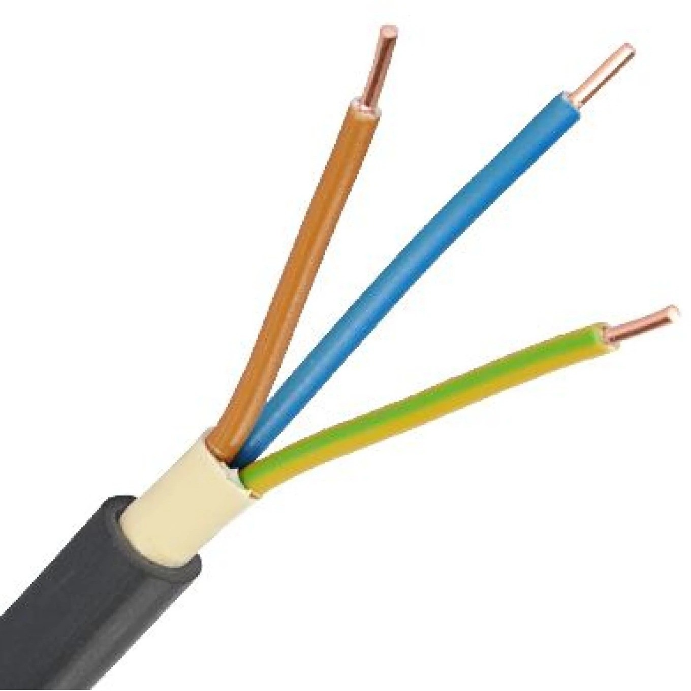 YKY Power Cable 3x2.5 gag 0.6/1kV/100m T0307 YKY 3 X 2.5