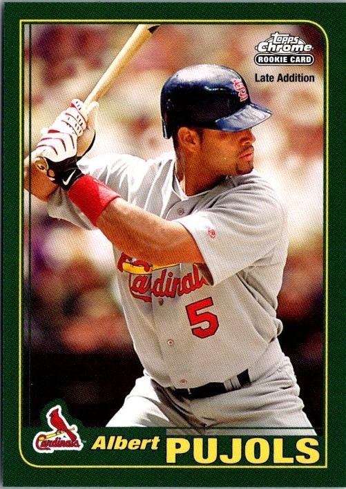 2006 Topps #6 Albert Pujols Rookie of the Week