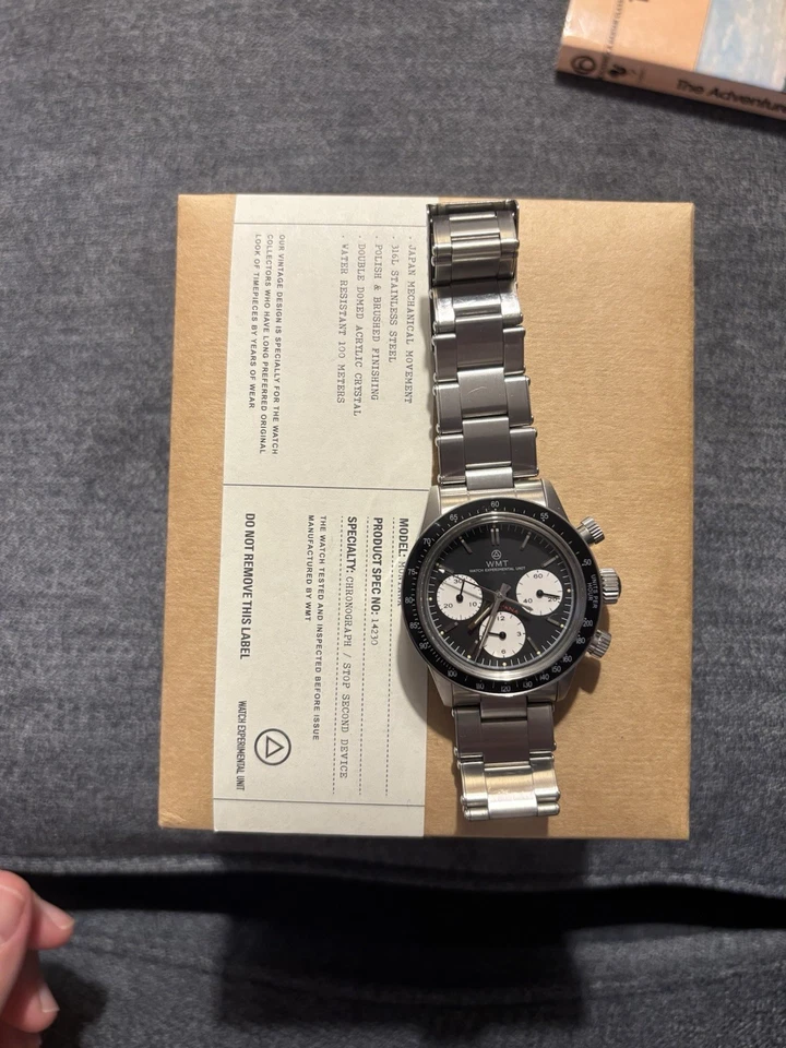 Movimiento Automático Wmt Montana Racer Cronógrafo NE 88 - Juego Completo Foto 2 de 4