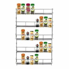 Image of Neo Spice Herb Jar Rack Holder Kitchen Door Cupboard Storage or wall.