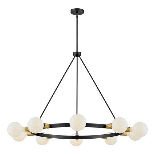 Large Single Tier Chandelier - Picture 6 of 6