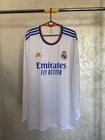 REAL MADRID 2021 2022 HOME SHIRT JERSEY LONG SLEEVE ADIDAS GR3989 sz XL MEN