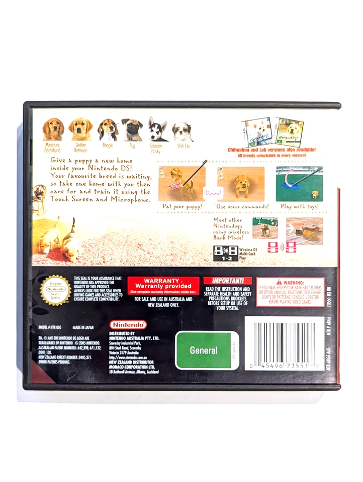 Nintendogs Dachshund & Friends Nintendo DS PAL AUS Complete with Manual NDS - Image 2 of 4