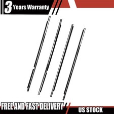 4 Pcs Front Rear Door Belt Weatherstrip Fit Toyota Land Cruiser Lexus Lx470 4 Pcs Front Rear Door Belt Weatherstrip Fit Toyota Land Cruiser Lexus Lx470