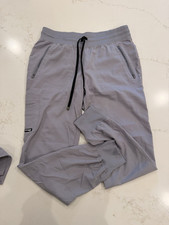 Grey  s Anatomy by Barco Scrub Set Gray Blue Spandex Stretch Jogger Pants S