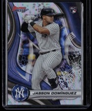 JASSON DOMINGUEZ 2024 BOWMAN'S BEST REFRACTORS RC NEW YORK YANKEES #44