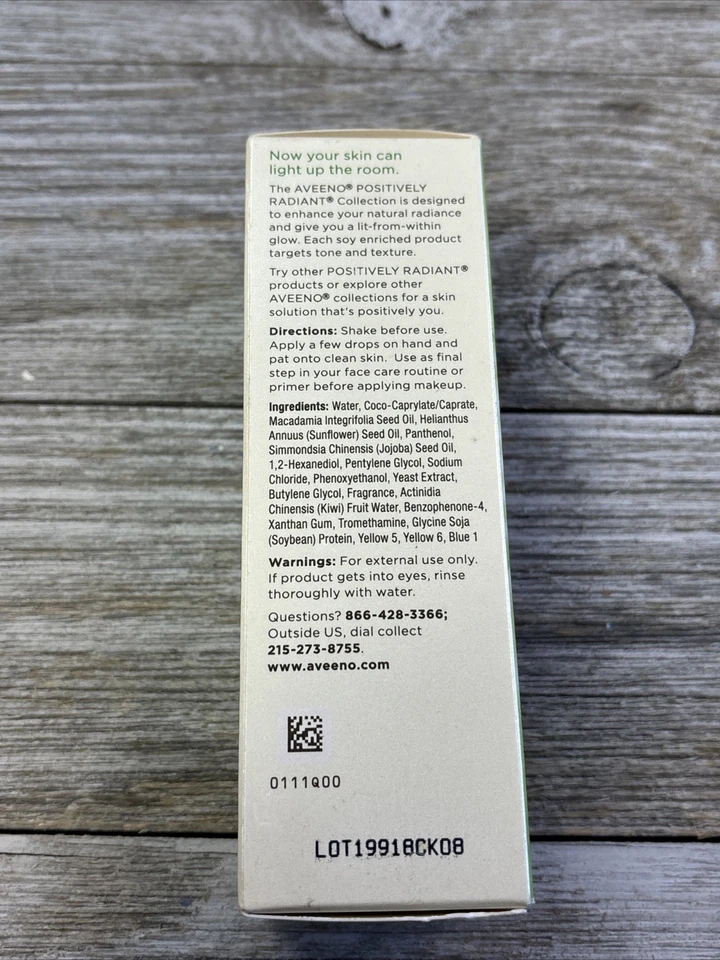 Aveeno Positively Radiant MAXGLOW Serum Primer 1.5 fl oz New (pack of 1) - Image 3 of 4