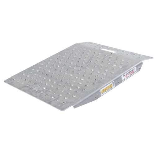 Guardian Heavy Duty Aluminum Shed Ramp, Portable Loading Mowers/ATV(For Parts)